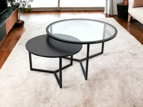 שולחן עגול לסלון